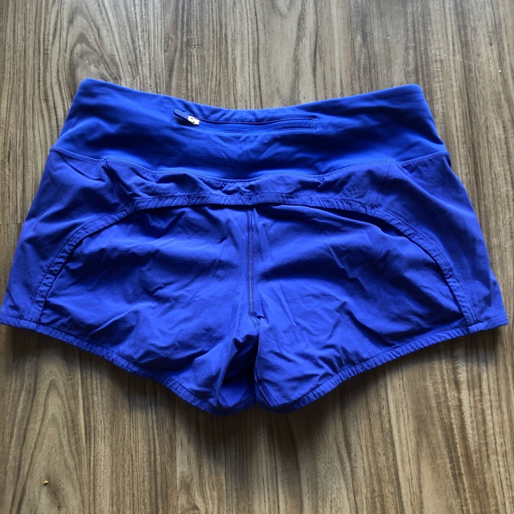 Lulu Lemon blue shorts